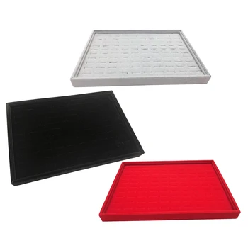 

Slots Earring Tray Showcase Display Organizer 35x24x3cm Showcase Box
