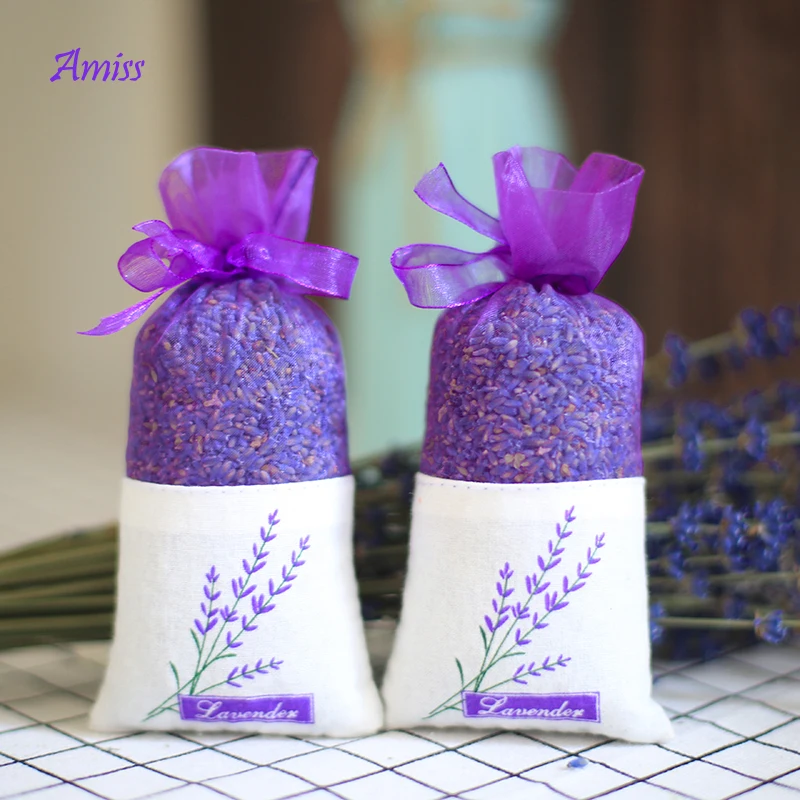 Bolsitas de lavanda secas para habitación, bolsitas de flores, fragancia para el hogar, bolsita de fragancia para armario, cajón y dormitorio, 30g, 1,1 oz