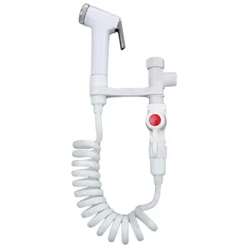

Portable Toilet Bidet Sprayer Kit Bathroom Diaper Washer Handheld Shattaf Shower Sprayer Body Cleaning Tool Accessories