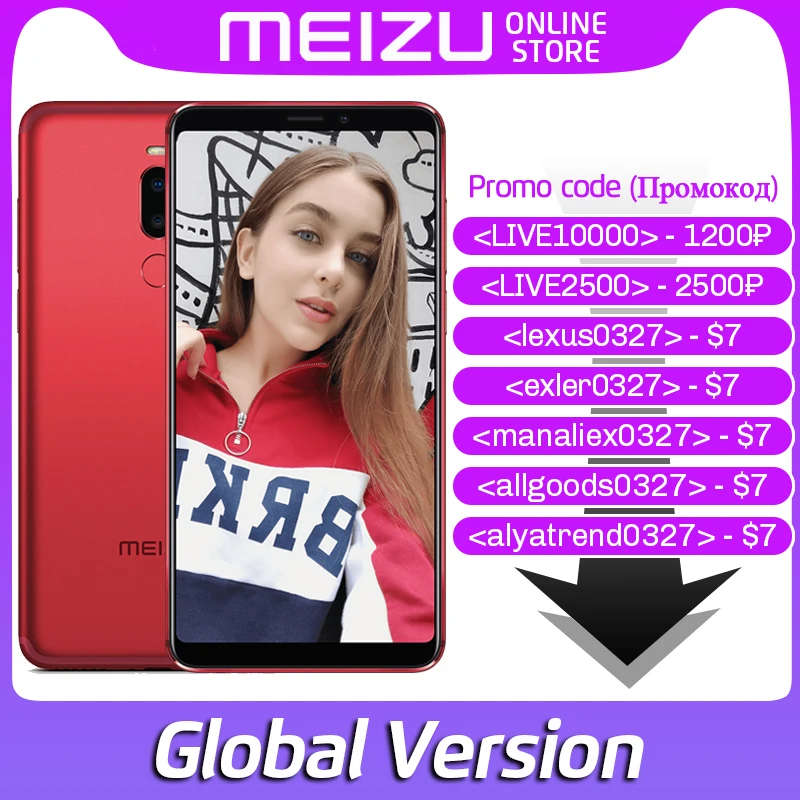 Сотовый телефон Meizu Note 8 глобальная версия, 4 ГБ ОЗУ 64 ГБ ПЗУ, Snapdragon 632 восемь ядер, 5,99 дюймовый экран 2160х1080P, зарядное устройство стандарта ЕС, 3600 мАч|Смартфоны и мобильные телефоны| | АлиЭкспресс