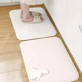 

Household Door Mats Non-slip Absorbent Bathroom Mat Super Soft Living Room Door Mats Practical Entrance Floor Mat Rugs