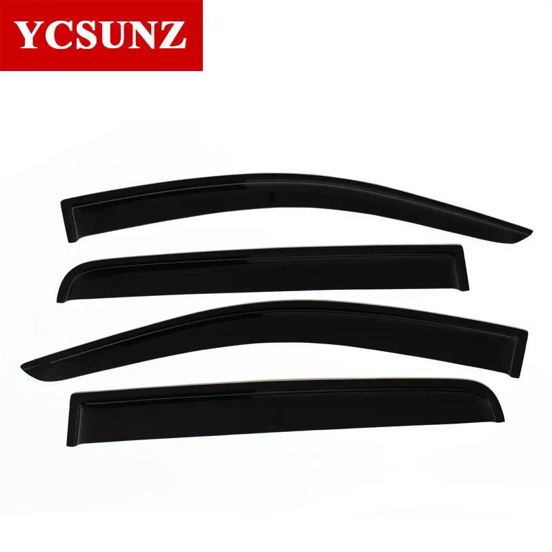 Дефлекторы окон автомобиля для Ford Ranger T6 T7 T8 Wildtrak 2012 2019 2020 YCSUNZ|car window deflectors|window