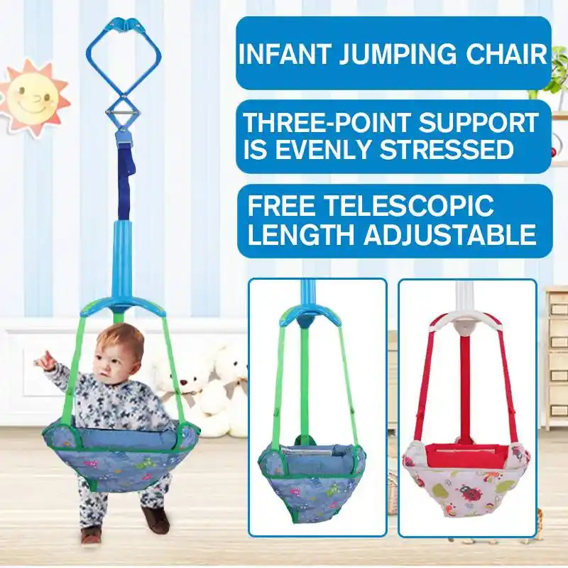 Verstelbare Kinderen Swing Uitsmijter Kit Home Baby Baby Ouder Kind Baby Deur Jumper Speelgoed Oefening Swing Opknoping Indoor Activiteit Uitsmijters Springers Schommels Aliexpress