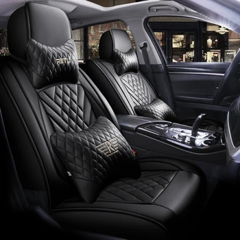 

Full Coverage Eco-leather auto seats covers PU Leather Car Seat Covers for nissan primera p12 qashqai j10 j11 rogue sunny