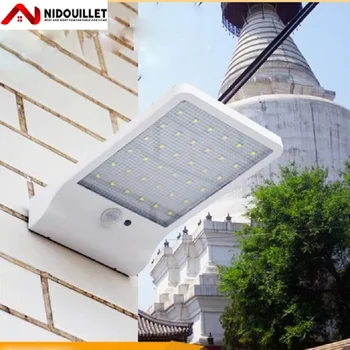 

Nidouillet Solar 36 LED Waterproof Solar Lamp with Motion Detector and Outdoor Lamp for Garden Door Entrance ET170