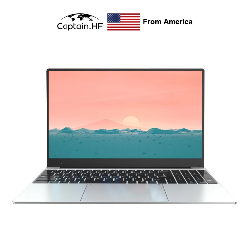 

US Captain AMD Ryzen R5 2500U Ultra thin Fingerprint Unlock for Gaming, Study, Work 15.6 inch 20G Memory Laptop