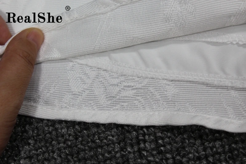 RealShe, комплект из 2 предметов, женские рубашки,, квадратный воротник, рукав-фонарик, женская рубашка и свободные шорты, Весенняя Повседневная блуза для женщин