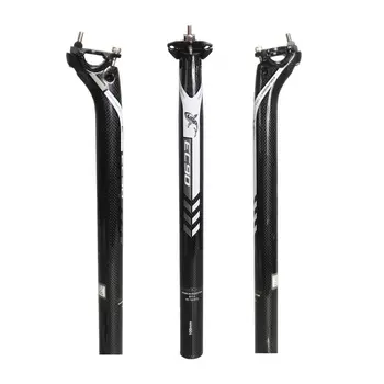 

EC90 Lightweight Carbon Fiber Bicycle Seatpost 27.2/30.8/31.6mm MTB Mountian Road Bike Seat Tube Bicycle Seat Tube 350/400mm
