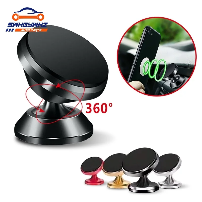 

New Universal Magnetic Car Phone Holder Air Vent Support Cilp Stand Tablet Mount Interior Accessories Car Bracket
