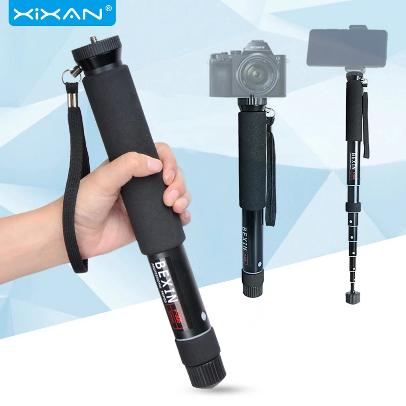 Camera Phone Monopod Professional Monopod Stand Holder Tripod Selfie Video Camcorder Sticks