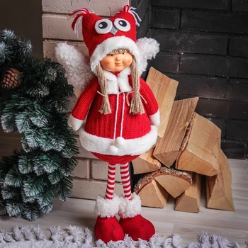 

Interior doll "Angel-girl in a red coat" 52 cm 3134157