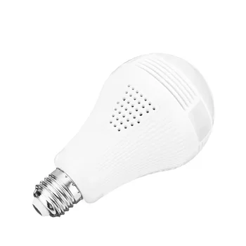 

E27 specification 3W 1080P 360 degree panoramic light bulb camera, WIFI camera remote HD monitoring