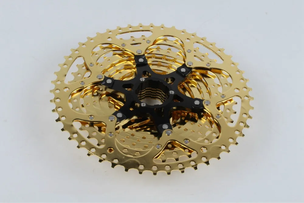 Mountain Freewheel 22 Speed 11 Speed 11-50T Card Freewheel Golden Freewheel Slope Climbing Tooth