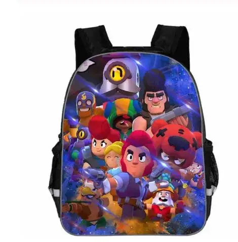 16-inch Mochila School Backpack Popular Printing Children School Bags Boys Teenage Girls Daily Laptop Backpacks - Color: as picture