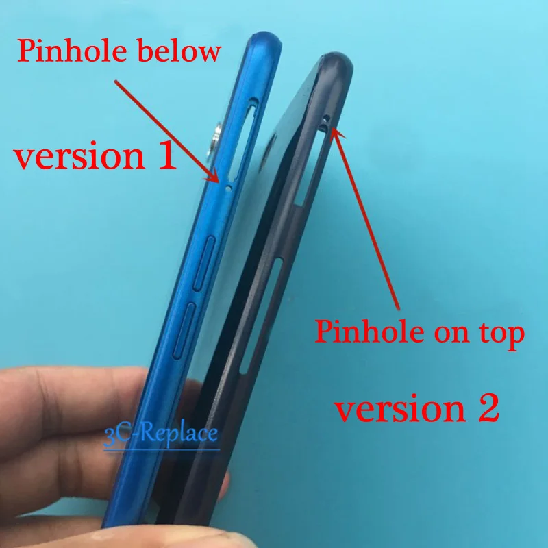 6,2 дюймов для BBK Oppo A5 AX5 AX5B PBAT00 PBAM00 CPH1809 задняя крышка батарейного отсека, Крышка корпуса, чехол, запчасти для заднего стекла