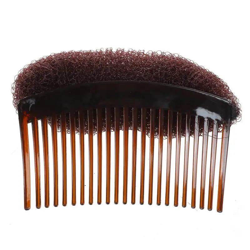 Стайлер для волос Объемный густой Улей Shaper Bumpits Bump Foam - Цвет: brown