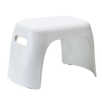 

New Thick Plastic Small Stool Bathroom Anti-Slip Stool Home Change Shoes Square Stool Children Bath Hand Wash Small Bench