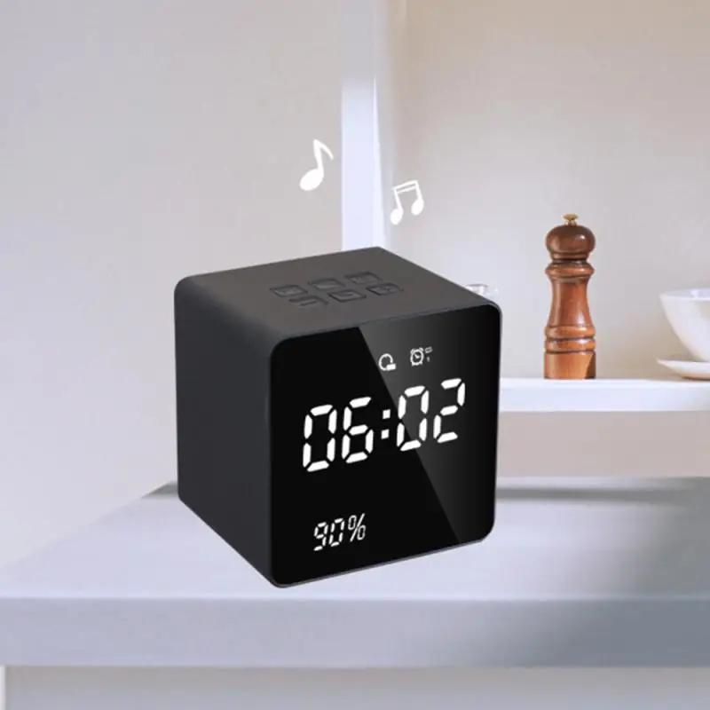 Bluetooth 4,2 A11 светодиодный Будильник FM радио водонепроницаемый Bluetooth динамик лучший звук/бас качество портативный AUX TF USB динамик