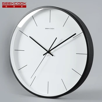 

Modern Nordic European Wall Clock Living Room Bedroom Minimalist Clock Slient Creative Quartz Home Decorate Reloj Pared G5B