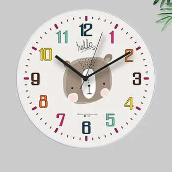 

Cute Cartoon Wall Clock Silent Nordic Kids Creative Modern Art Clock Wall Decor for The Home Children's Room Decoration MM50WC