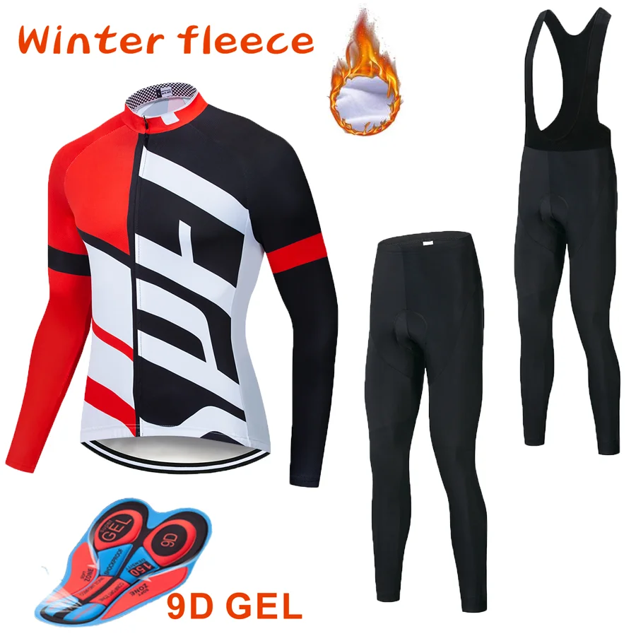 

Pro Team Specializeding Cycling Jersey 9D Bib Set Belgium Bike Clothes Mens Winter Thermal Fleece Bicycle Clothing Cycling Wear