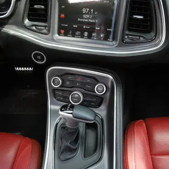 

Stylish AC Knob Ring Cover Replacement Radio Control Set Kit Silver Trim