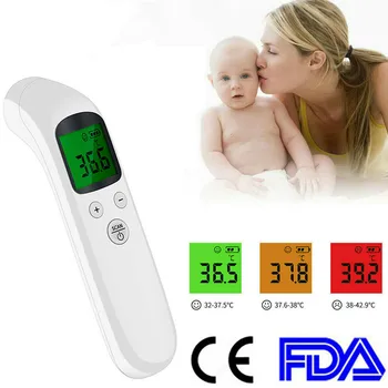 

Baby Infrared Electronic Thermometer Without Battery LCD Digital Non-contact IR Infrared Thermometer Forehead Temperature Meter