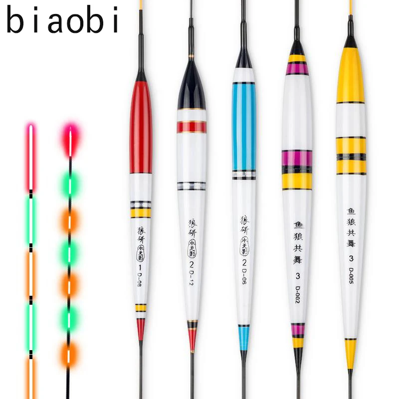 

3pcs/set Fishing Float LED Electric Float Light Fishing fish Tackle Luminous Electronic Float without battery