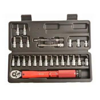 

1/4inch Steel Click Adjustable Torque Wrench Tools kit set Bicycle Bike Repairing Spanner Hand Tool set