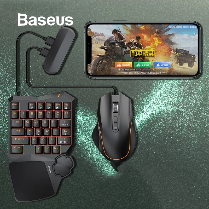 Baseus игровой USB Bluetooth адаптер для PUBG беспроводной USB игровой мыши мышь клавиатура для iPhone Android телефон PS5 PS4 Xbox переключатель