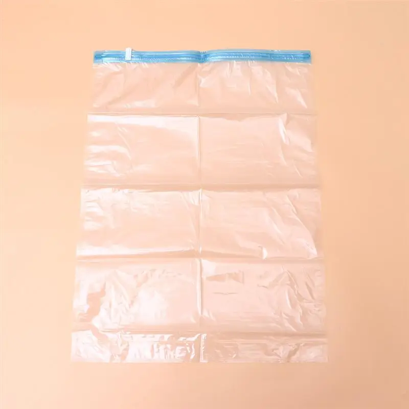 OUNONA 10 шт./компл. прозрачная вакуумная сумка для хранения рулон уплотнения сумки Экономия пространства сжатый мешок Одеяло Одежда Стёганое одеяло Органайзер