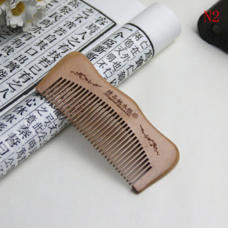 Useful 1pc Peach Wood Healthy No Static Massage Wooden Hair Comb Anti static Head Massage Hair 1 Useful 1pc Peach Wood Healthy No Static Massage Wooden Hair Comb Anti static Head Massage Hair 5