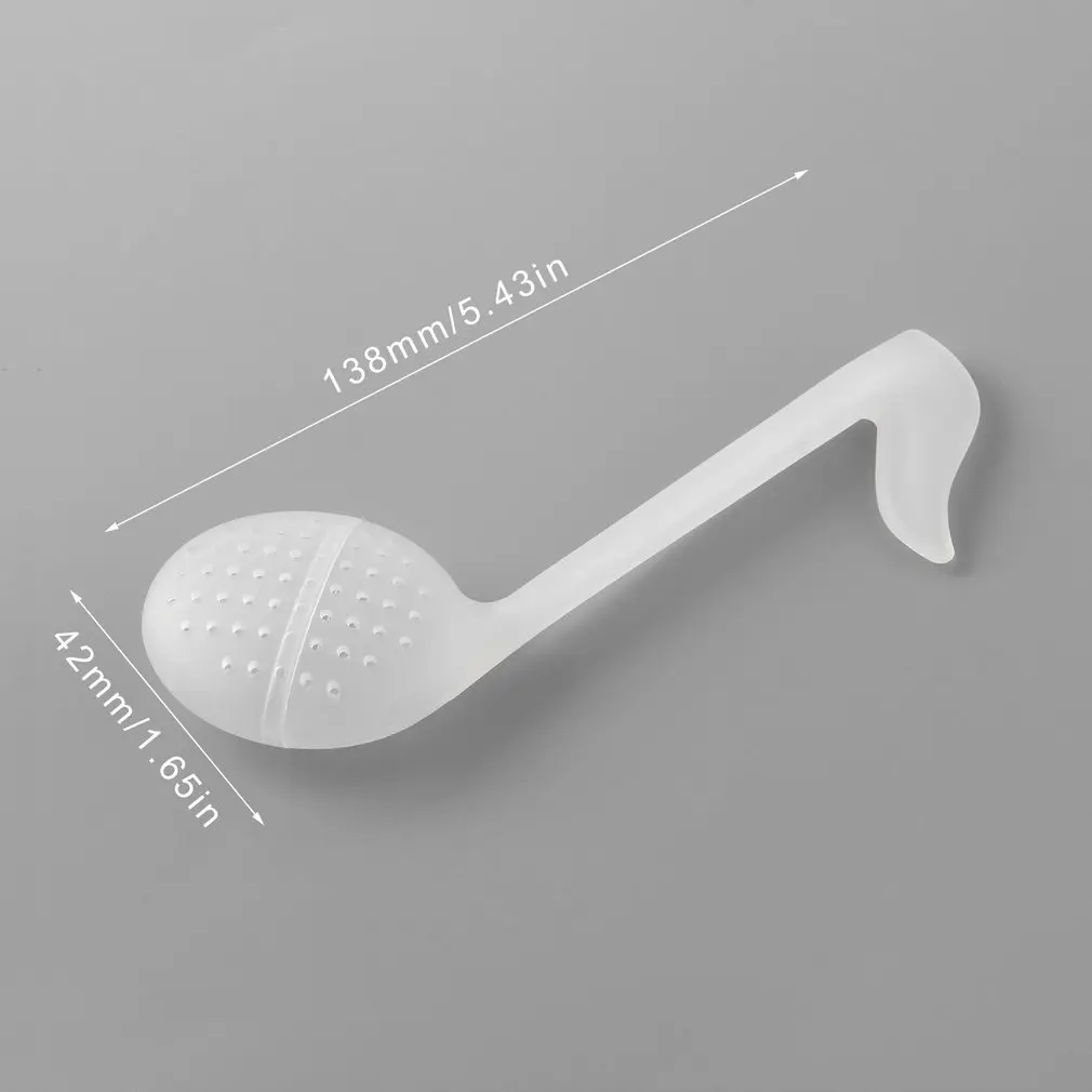 2 шт. Чайная ложка Infuser Фильтр креативная Музыка Примечание модная удобная чайная