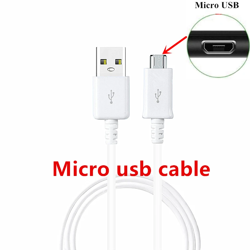 Для LG K4 K5 K7 K8 K10 G4 G5 G6 G7 ThinQ V30 V40 Q6 плюс Q7 usb-зарядное устройство для быстрого Зарядное устройство адаптер для Oneplus 7 pro 7t кабель - Тип штекера: only MICRO USB cable