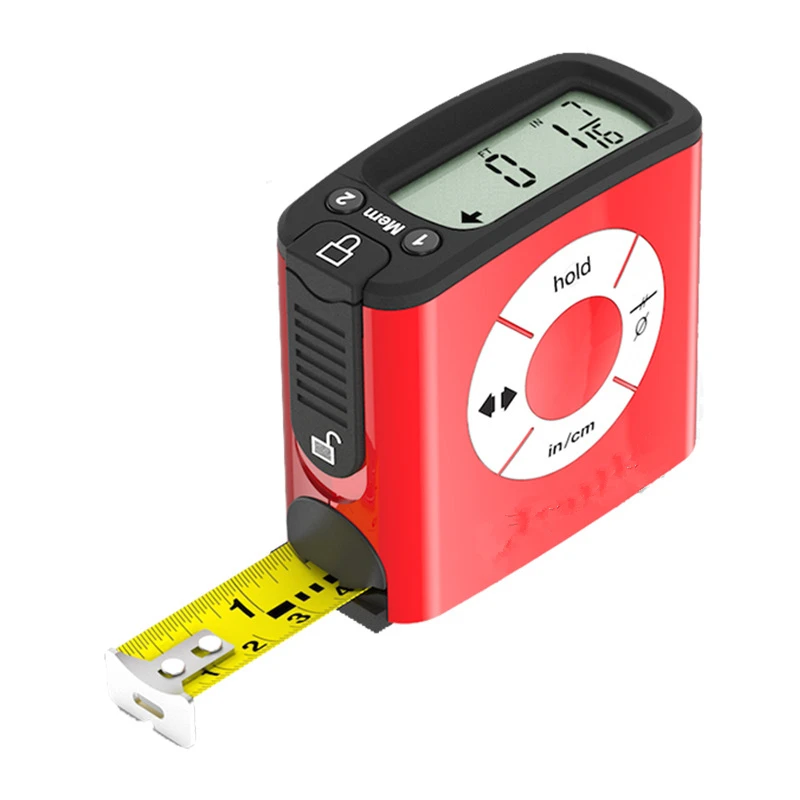 Stainless Steel LCD High Accuracy Digital Measuring Tape