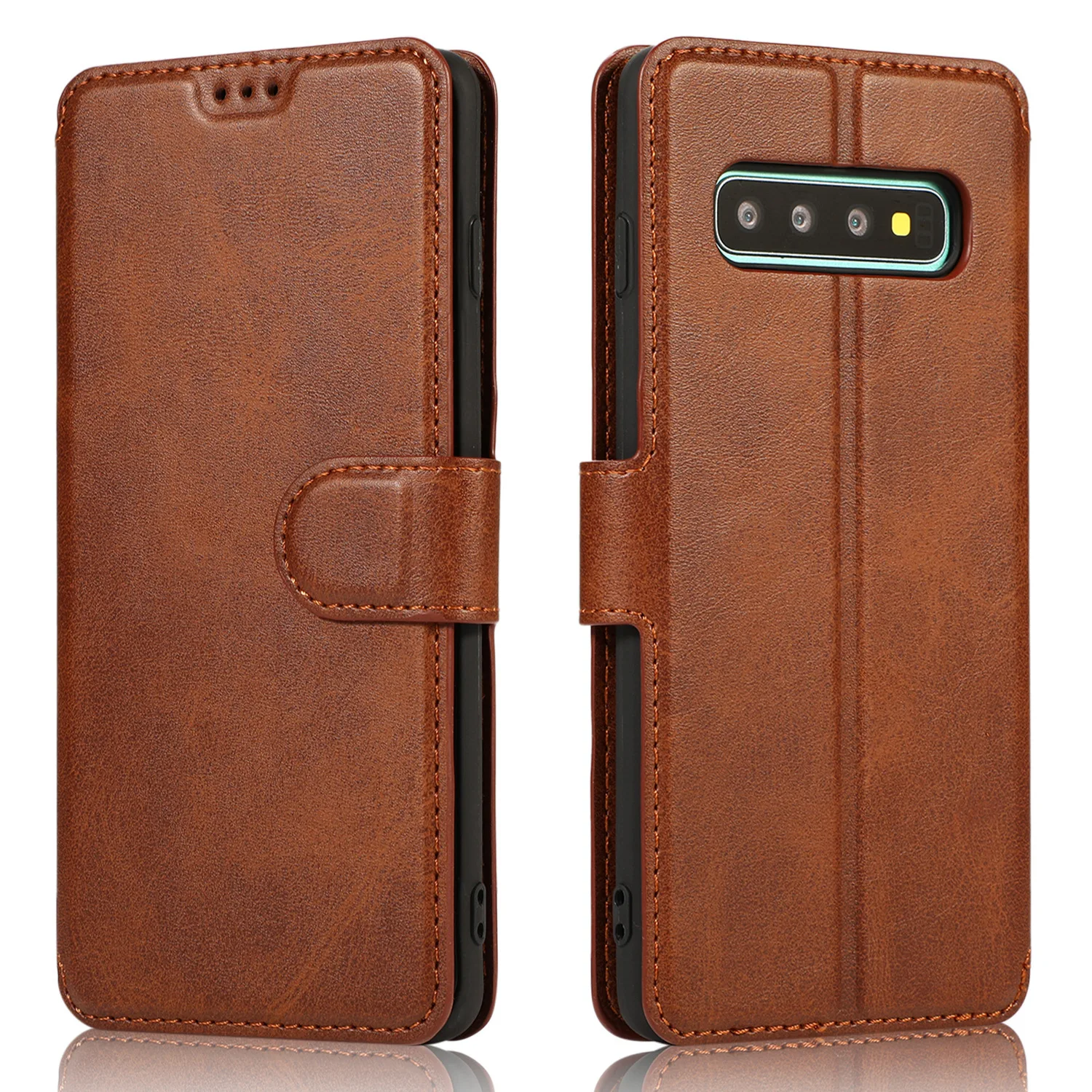

Luxury Multifunction PU Leather Wallet Case For IPhone X Xs Max Xr 8 7 6S 6 Plus Cover Phone Wallets Clutch Bags Men Card Holder