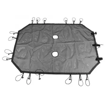 

Soft Sun Shade Net Car Roof Cover Protection Fit for Jeep Wrangler JK 2007-2017 (4 Door Black) Car Sun Shade New