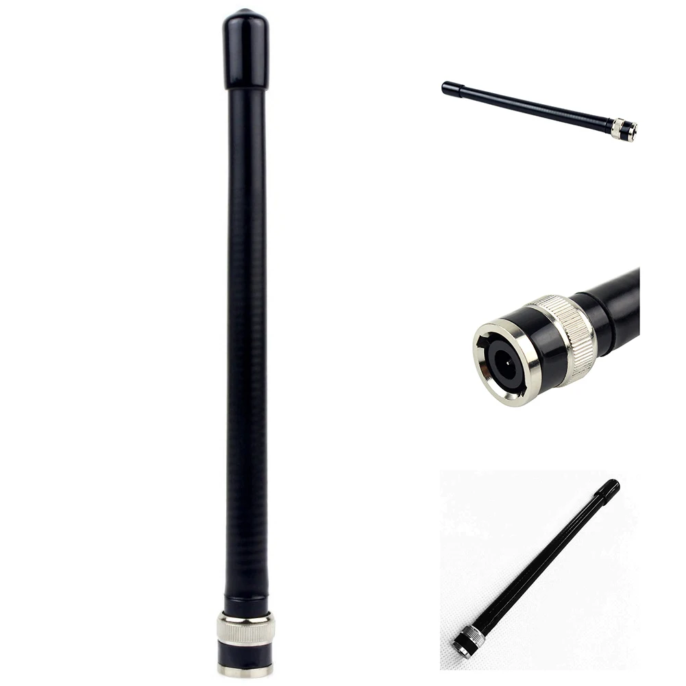 Easy Install Mobile Phone VHF 136-174mhz Portable Handheld Radio Rubber Antenna Long Range Home BNC Replacement For Icom V82 V85
