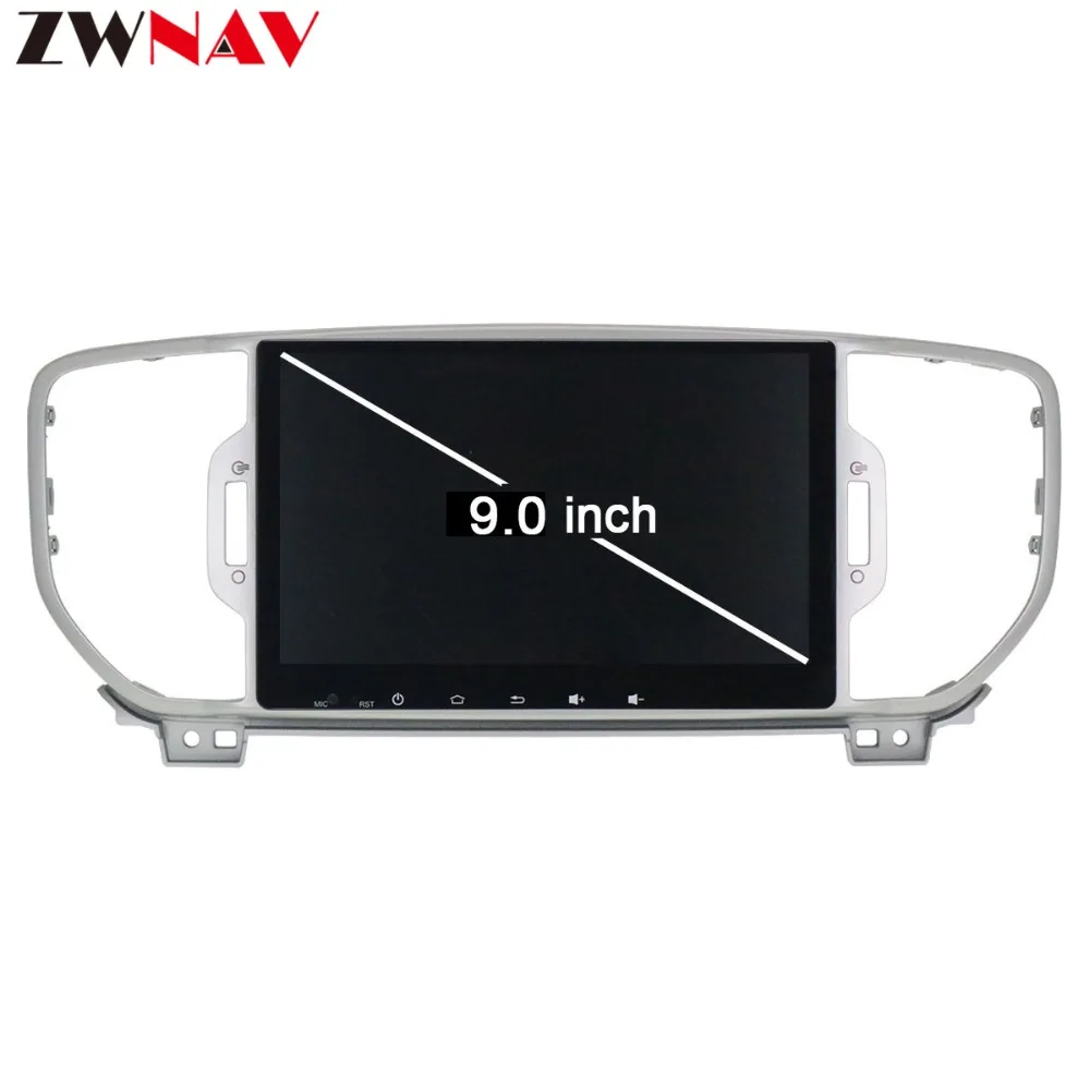 Top 2 din Android 9.1 car dvd player for KIA sportage 2015 - 2019 gps navigation car multimedia stereo radio tape recorder head unit 6