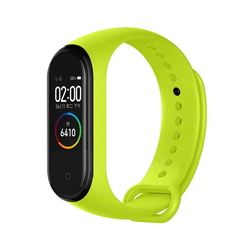 Браслет для Xiaomi mi 3 ремешка 4 силиконовый браслет Band браслета