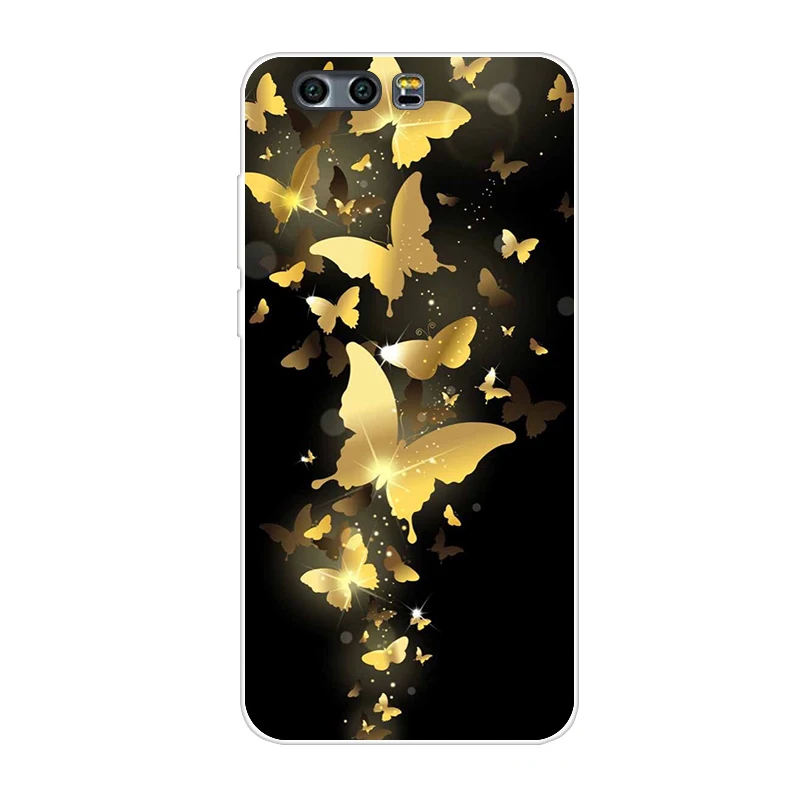 Мягкий TPU чехол для huawei Honor 9 STF-L09 STF-AL00 STF-AL10 STF-TL10 силиконовый чехол-накладка для телефона чехол для huawei Honor9 печати мешок ракушек