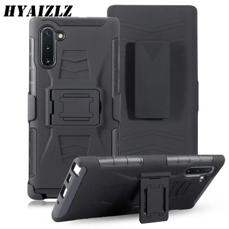 

Note 10+ Armor Case for Galaxy S20 Ultra 8 9 S10 S8 S9 Plus S7 Edge Bracket Cover Heavy Duty Protective Belt Clip S10 lite Capa
