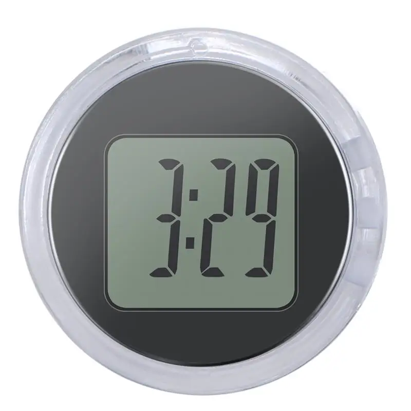 

New Mini Motorcycle Clocks Watch Waterproof Stick-On Motorbike Mount Watch Moto Digital Clock With Stopwatch