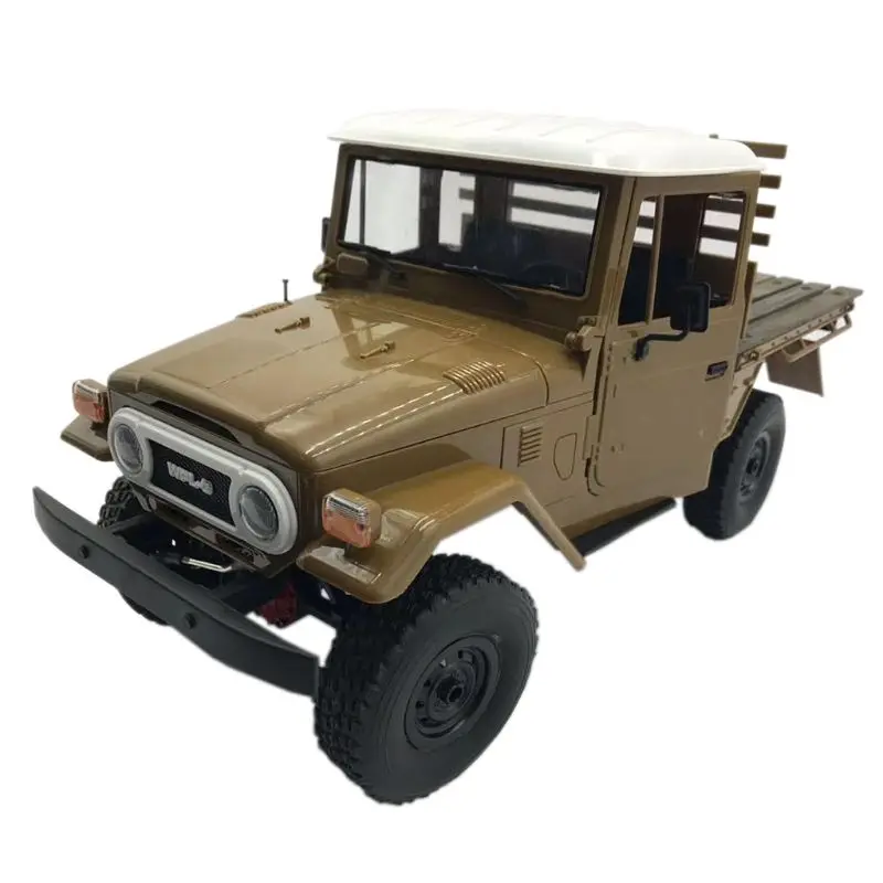 WPL C44KM металлическое издание в разобранном виде DIY Kit 1/16 4WD RC внедорожный гусеничный автомобиль - Цвет: B
