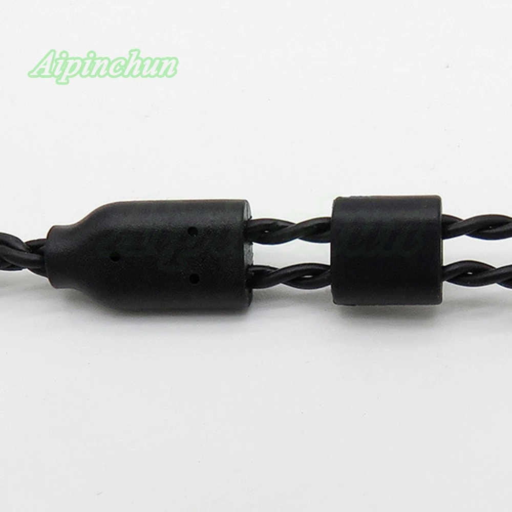 Черный Сменный кабель для наушников Aipinchun MMCX Shure SE215 SE315 SE425 SE535 SE846 наушники 3 5 мм L