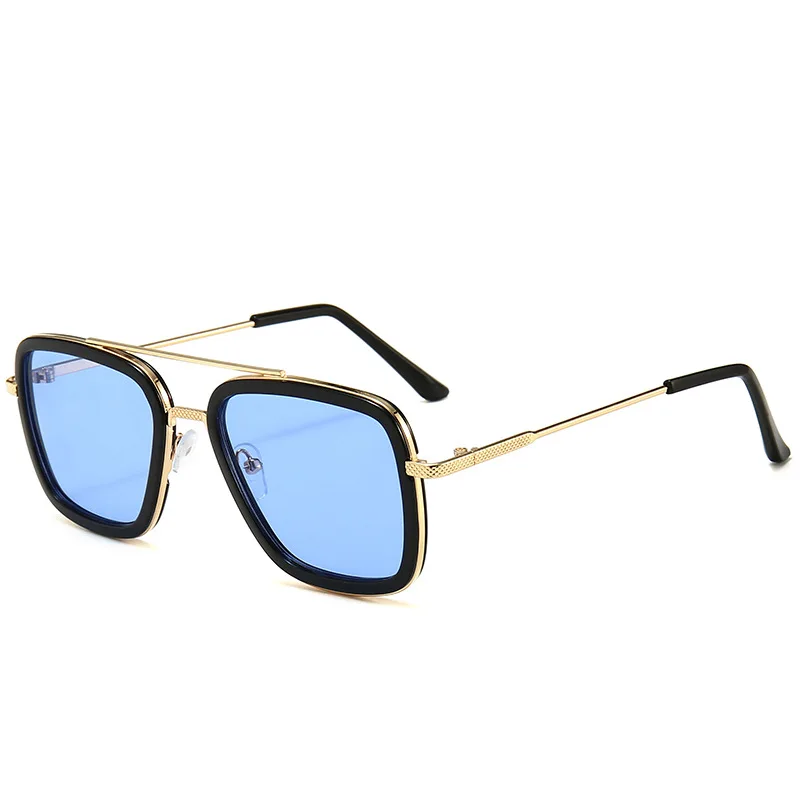 Lentes Tony Stark, детские солнцезащитные очки, сплав, очки, Железный человек, солнцезащитные очки для детей 8-16 лет, для мальчиков и девочек, Kinder zonnebrillen