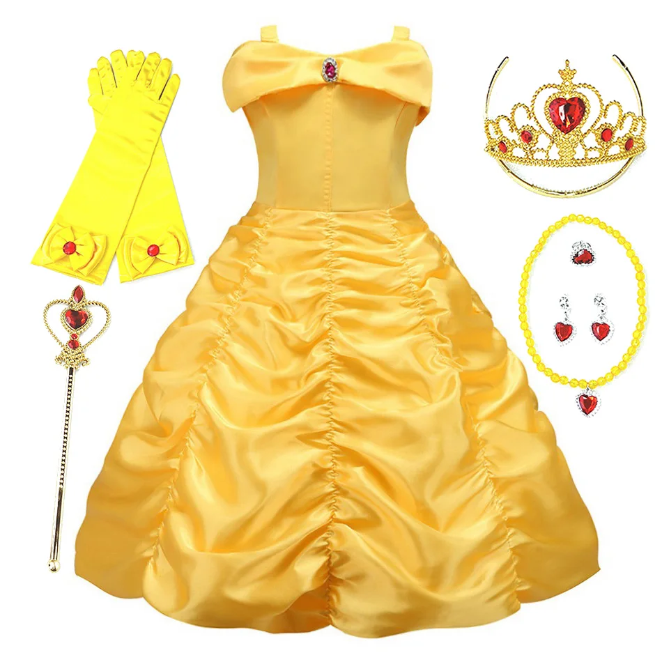 little girl belle dress