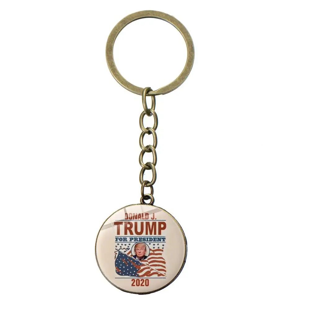 Style 32 SONGDA высокого класса Trump держать Америку большой брелок Дональд Трамп для президент памятный сплав автомобильный брелок ювелирные изделия - Цвет: Style 32