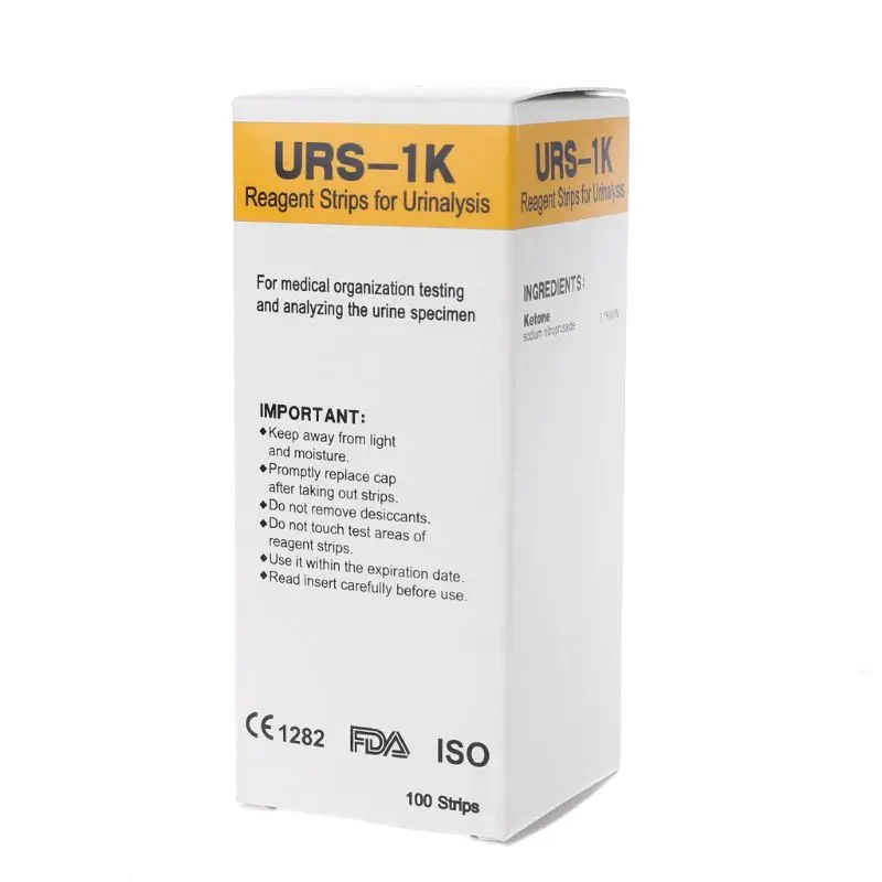 100pcs/box Urinary Ketone Strips Urine Analysis Keto Strips Healthy Diet Body Tester 100pcs/box Urinary Ketone Strips Urine Analysis Keto Strips Healthy Diet Body Tester