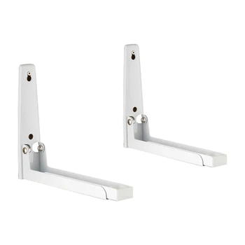 

Floating Rack Universal Kitchen Shelf Telescopic Foldable Microwave Oven Bracket Easy Install Adjustable Wall Mount Support